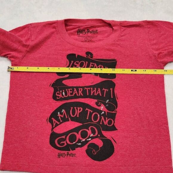 Harry Potter "I Solemnly Swear" Short Sleeve T-Shirt Size XXS (4/5) - Picture 3 of 10